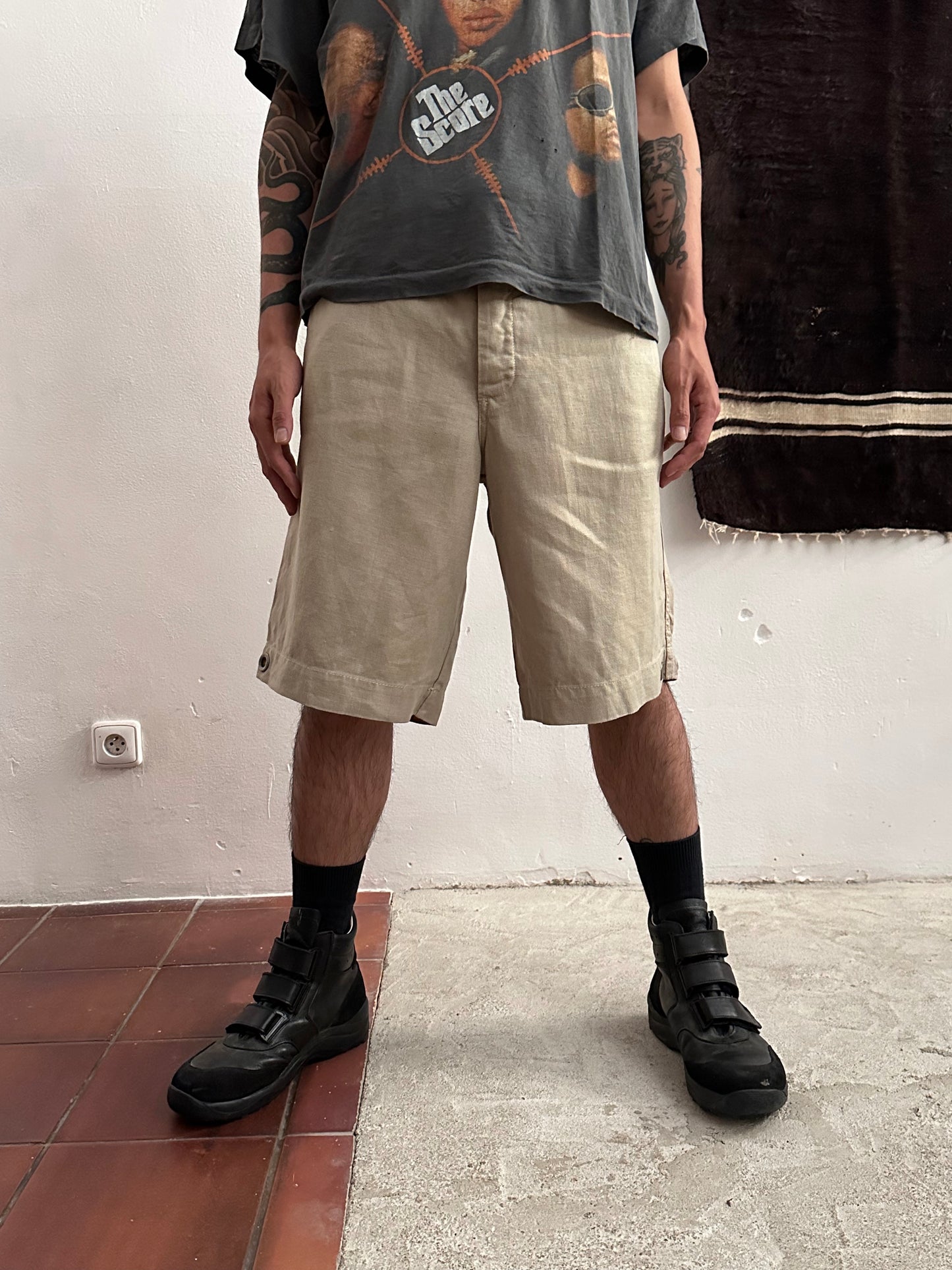 Paul Smith Jeans linen shorts - w32