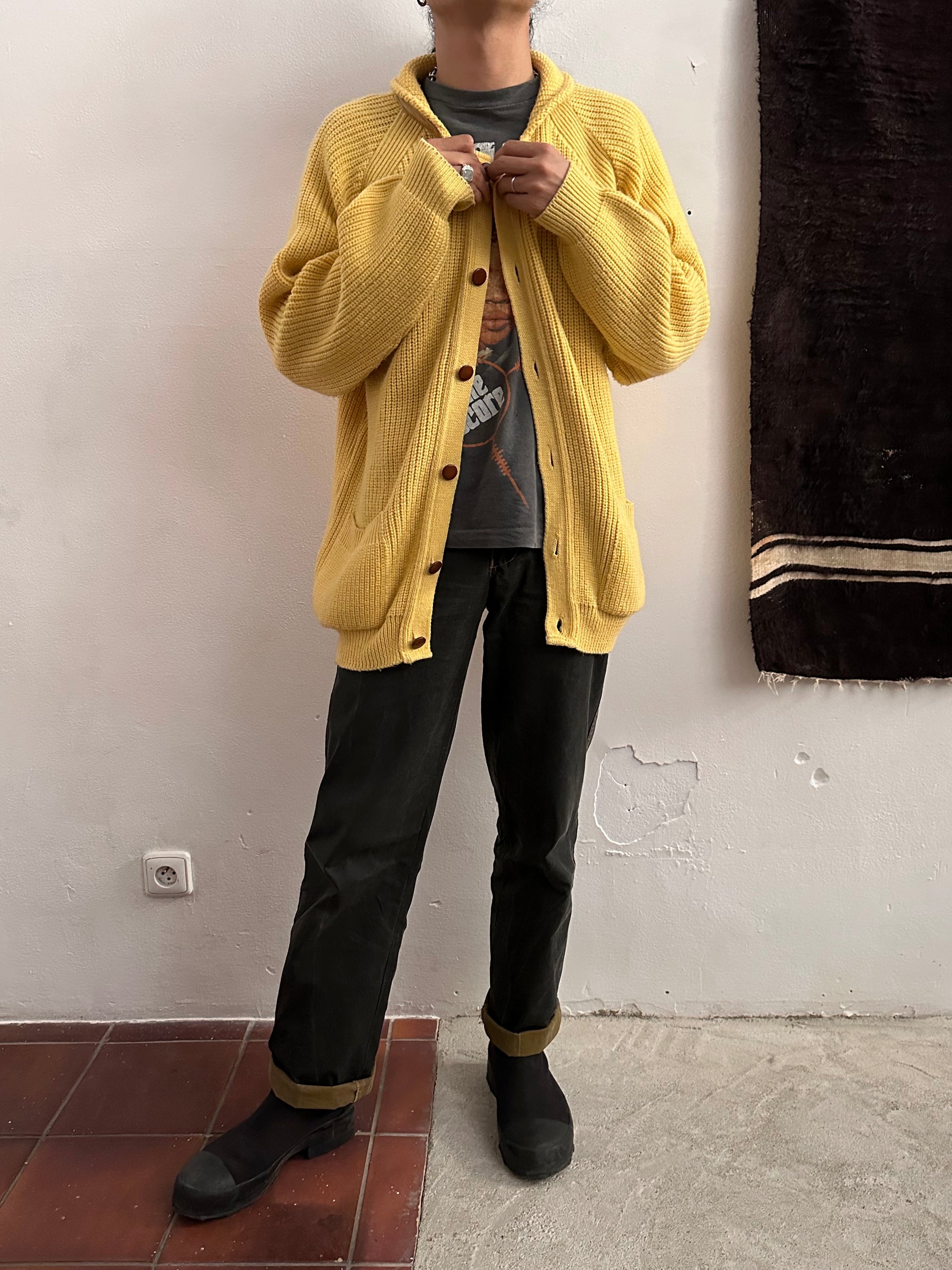 CP Company 80's Vintage Massimo Osti マッシモオスティ Made in Italy 80年代 ヴィンテージ イタリア古着 ニット Rare レア Toto Praha Vintage clothing store Antique shop Prague 古着屋 アンティークショップ プラハ ユーロ古着  ヨーロッパ古着 古着卸 