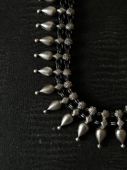 Antique Rajasthani silver collar