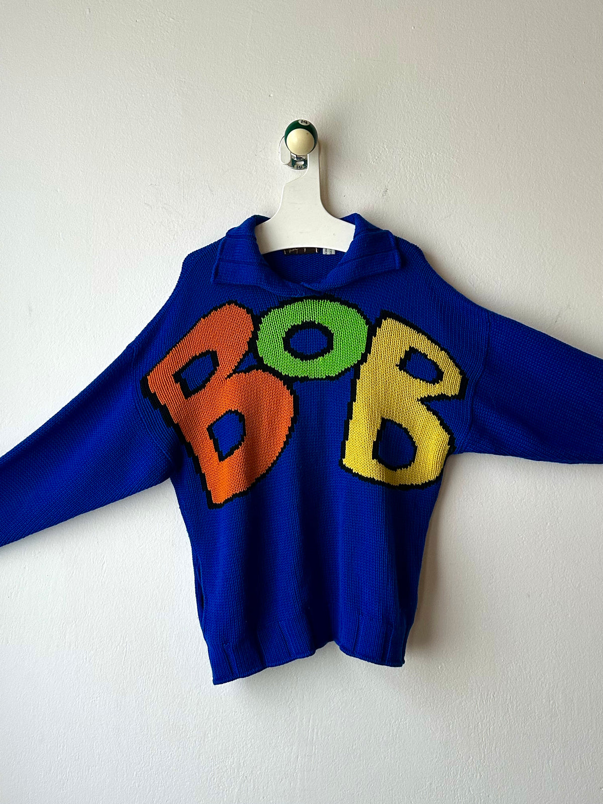 Thierry Mugler Wool Jumper BOB 80s 90s 80年代 90年代 ニット Toto Praha Vintage clothing shop Antique shop 古着屋 プラハ Showroom appointment Prague ユーロ古着 ヨーロッパ古着 古着卸 ヴィンテージ
