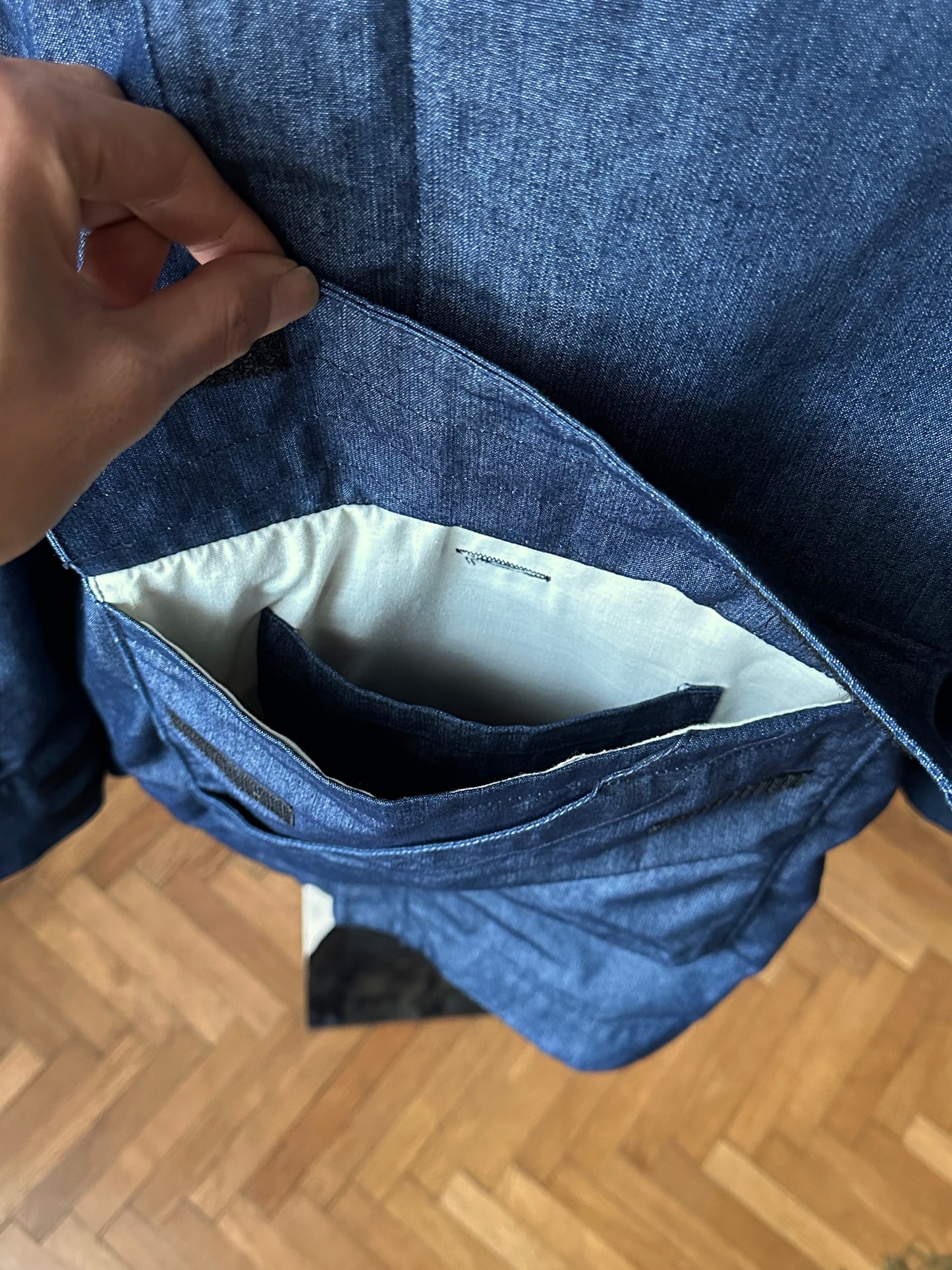 Levi's All Duty AW'99 1999s 99年 リーバイス  ヨーロッパ企画 Vintage ヴィンテージ 古着屋 プラハ Praha Vintage clothing store Massimo osti マッシモオスティ デニム  パーカー Denim Parka Rare レア 