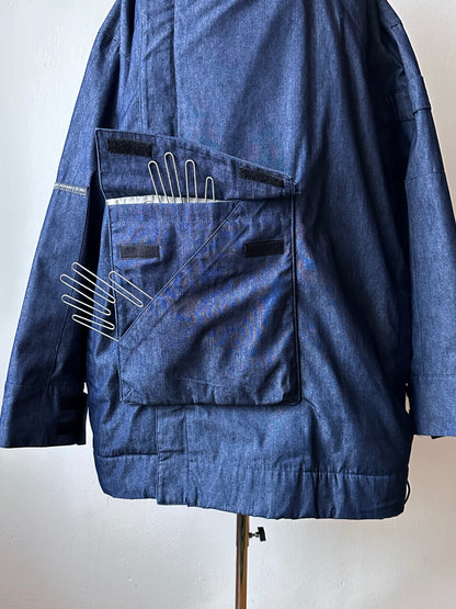 Levi's All Duty AW'99 1999s 99年 リーバイス  ヨーロッパ企画 Vintage ヴィンテージ 古着屋 プラハ Praha Vintage clothing store Massimo osti マッシモオスティ デニム  パーカー Denim Parka Rare レア 