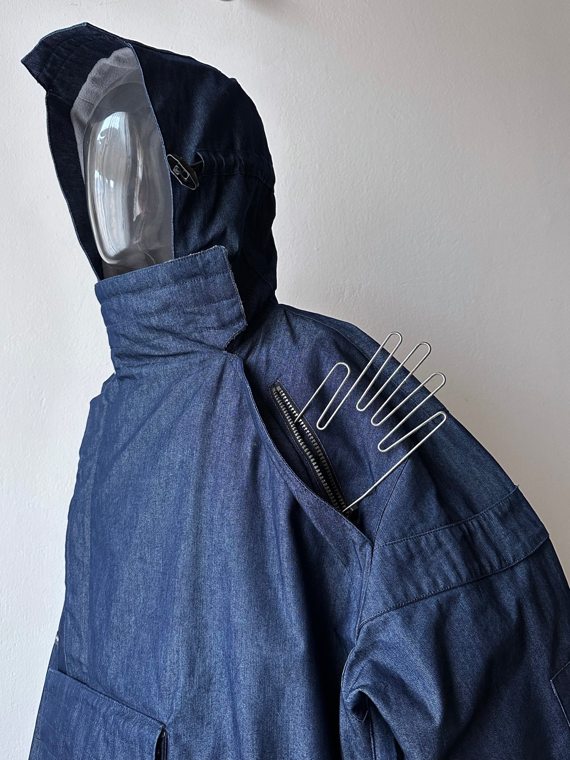 Levi's All Duty AW'99 1999s 99年 リーバイス  ヨーロッパ企画 Vintage ヴィンテージ 古着屋 プラハ Praha Vintage clothing store Massimo osti マッシモオスティ デニム  パーカー Denim Parka Rare レア 