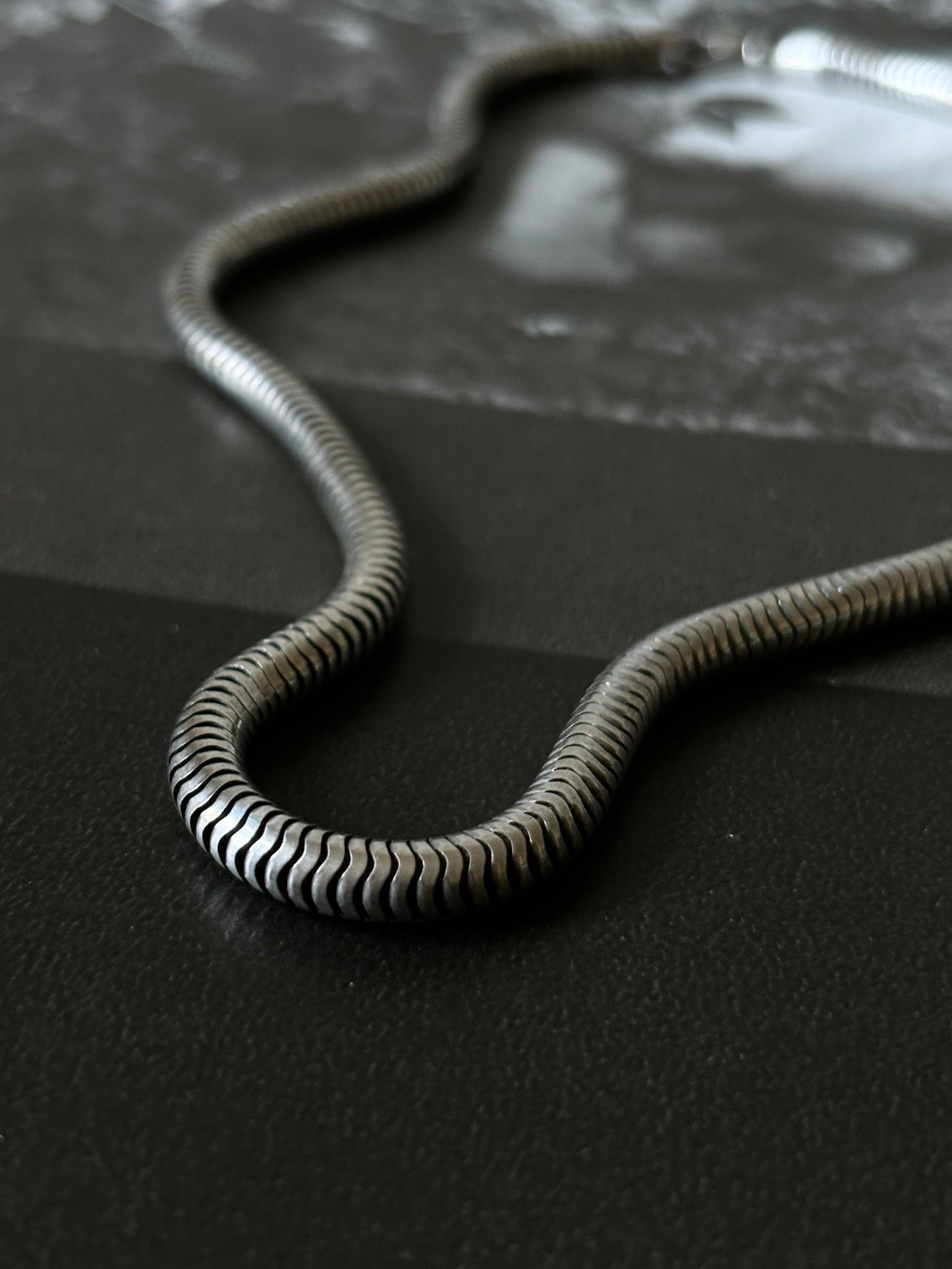 German snake chain necklace