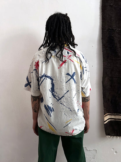 90s Italy Cotton Shirt