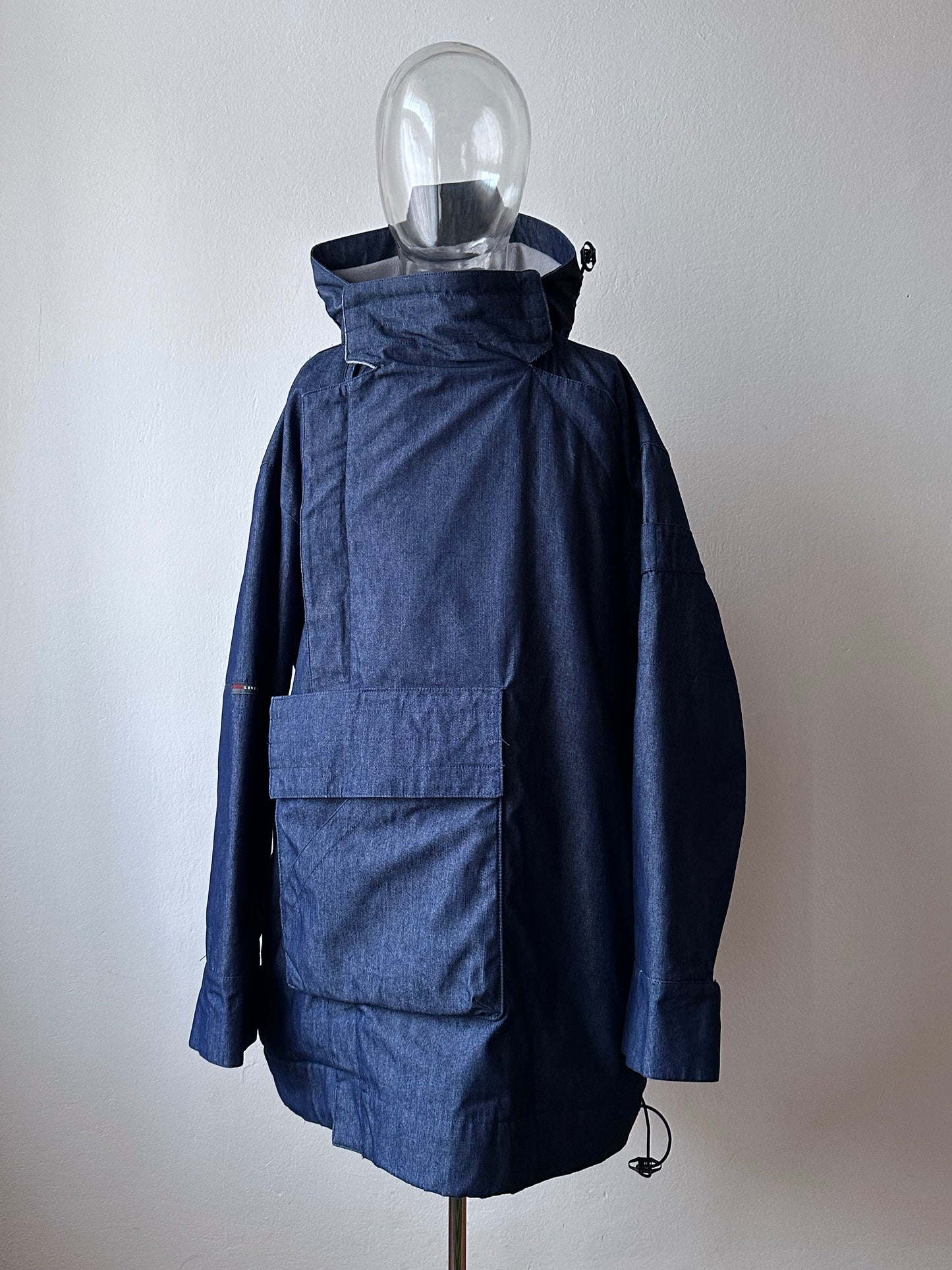 Levi's All Duty AW'99 1999s 99年 リーバイス  ヨーロッパ企画 Vintage ヴィンテージ 古着屋 プラハ Praha Vintage clothing store Massimo osti マッシモオスティ デニム  パーカー Denim Parka Rare レア 