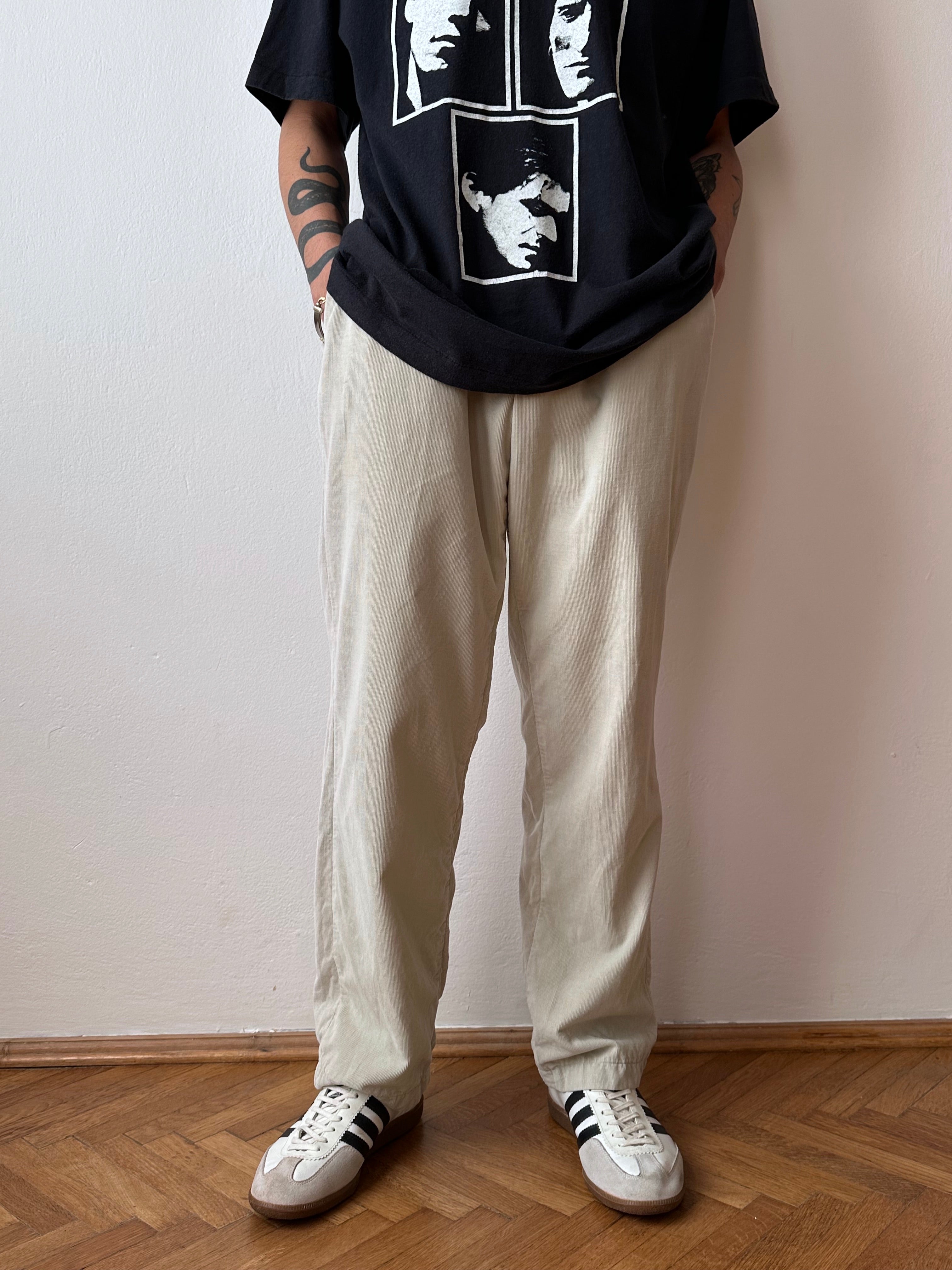 cp company 00AW Moreno Ferrari期RELAX C.P. COMPANY Relax AW'00 corduroy trouser - w31 – TOTO