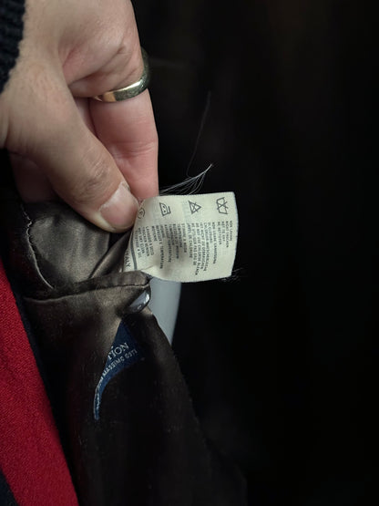 Late 1980s C.P. COMPANY Black Wool Coat