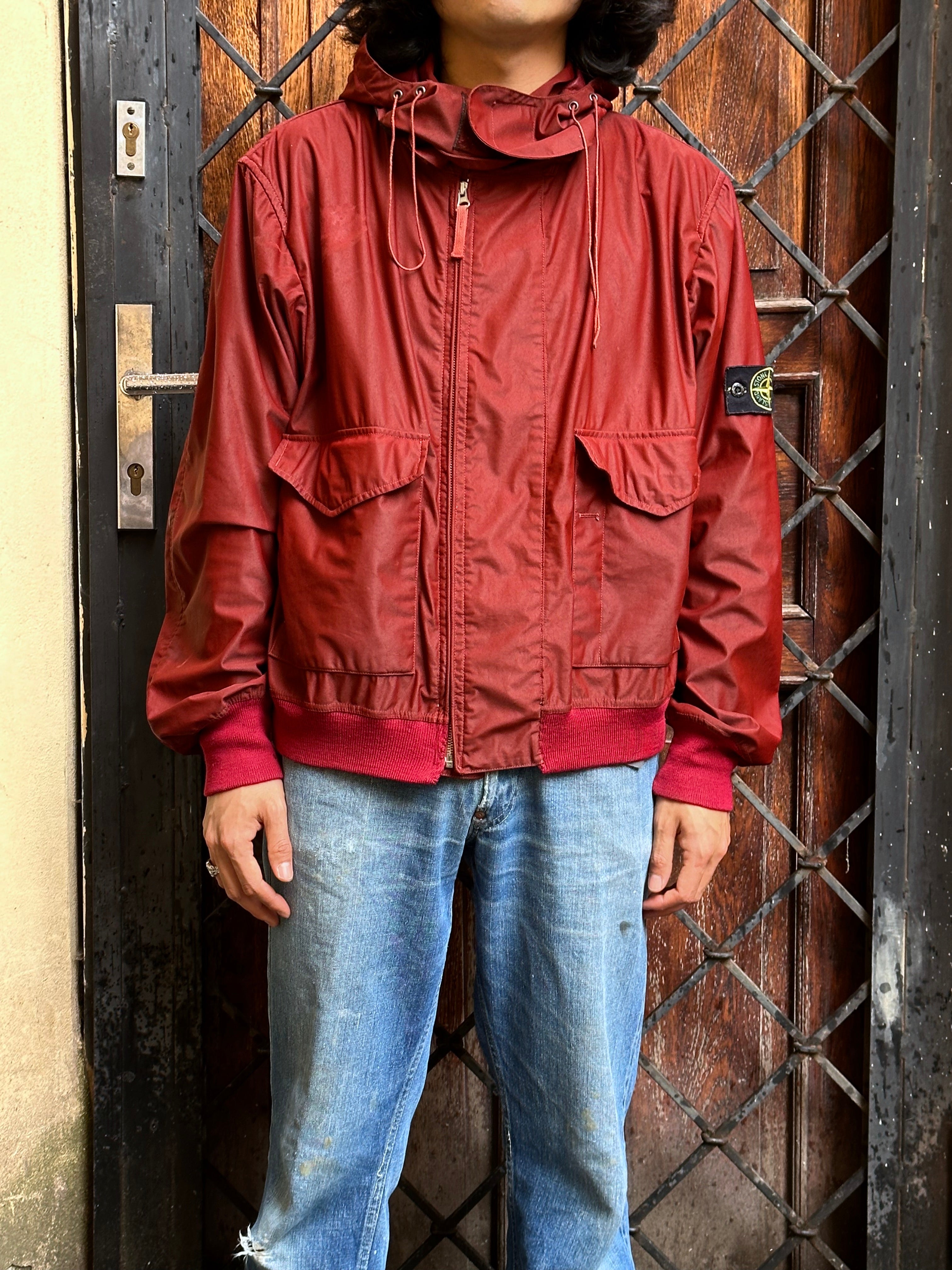 STONE  2001ナイロンジャケット Stone Island SS'01 Nylon jacket - L – TOTO