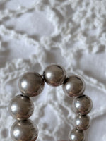 Sterling silver ball necklace