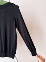 boat neckline merino wool light sweater