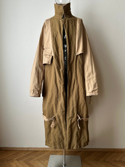 AW'2001 C.P. COMPANY Nylon coat, inspired by the French Army M35 Motorcycle coat
