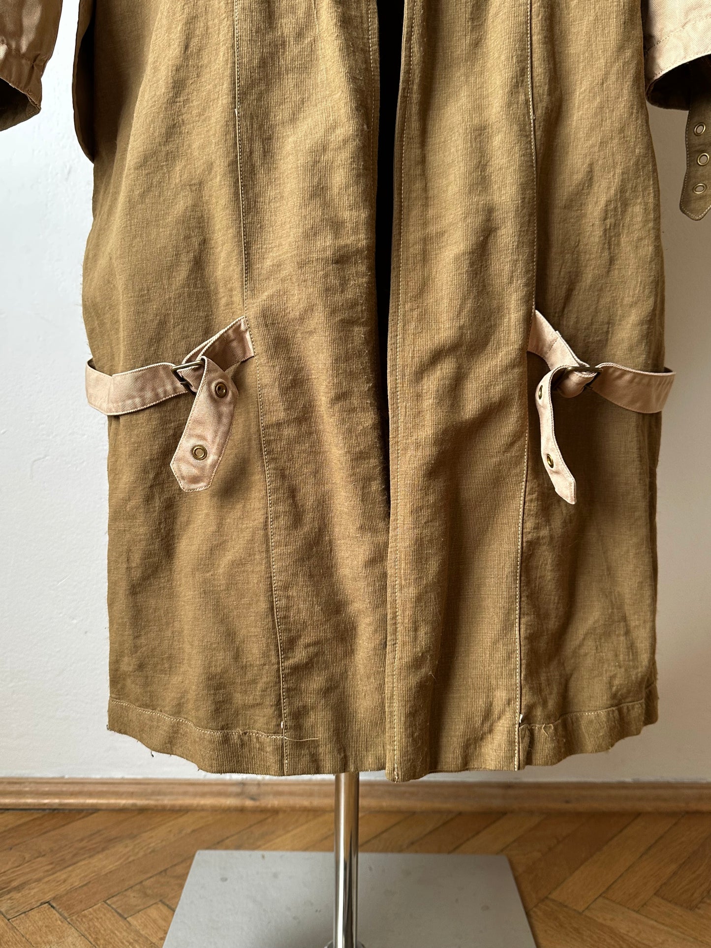 AW'2001 C.P. COMPANY Nylon coat, inspired by the French Army M35 Motorcycle coat