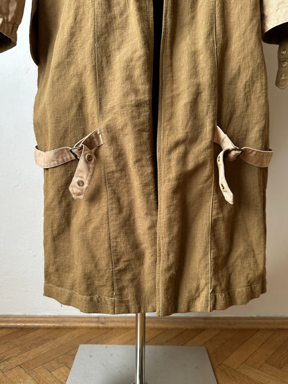 AW'2001 C.P. COMPANY Nylon coat, inspired by the French Army M35 Motorcycle coat