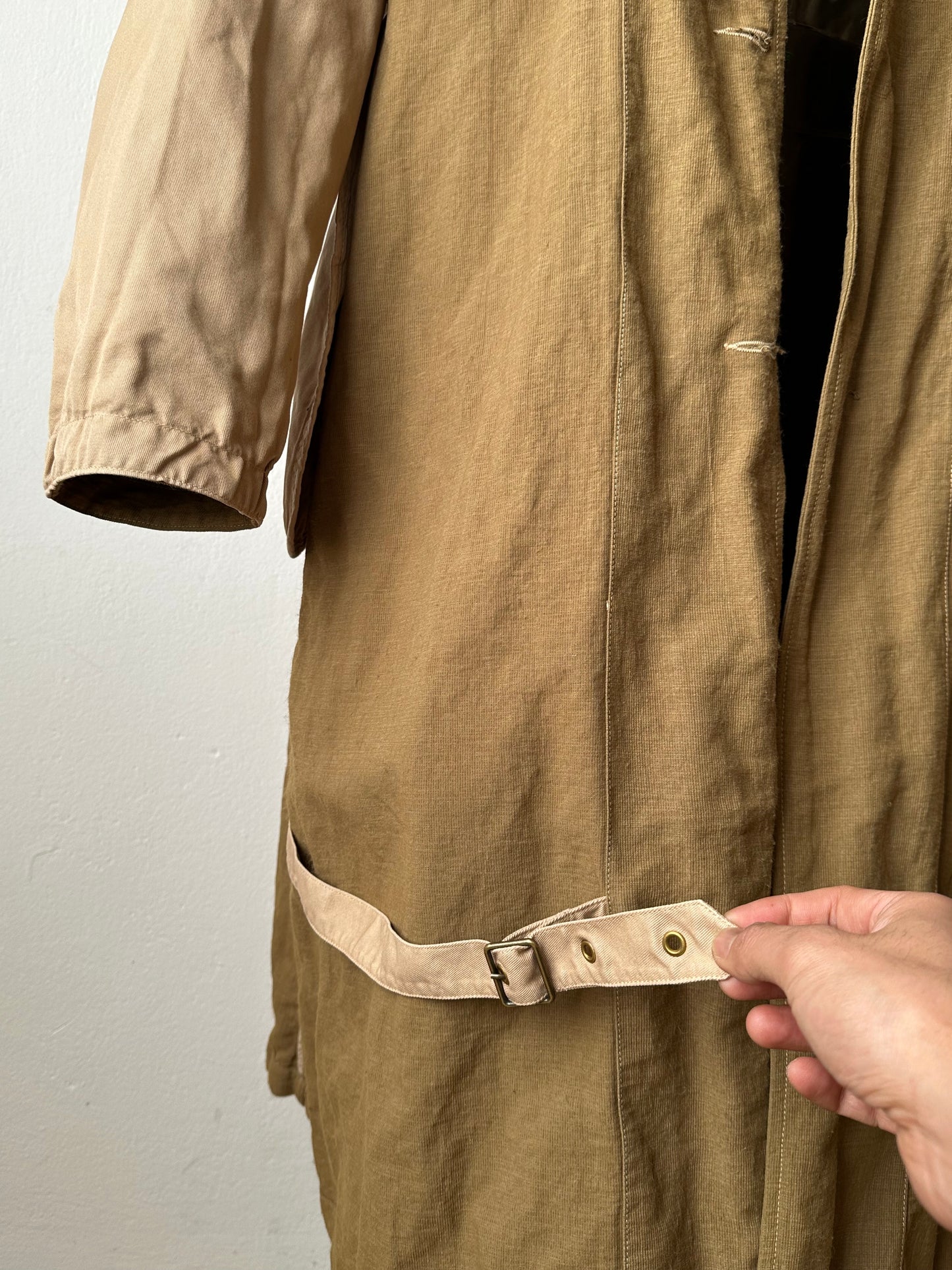 AW'2001 C.P. COMPANY Nylon coat, inspired by the French Army M35 Motorcycle coat