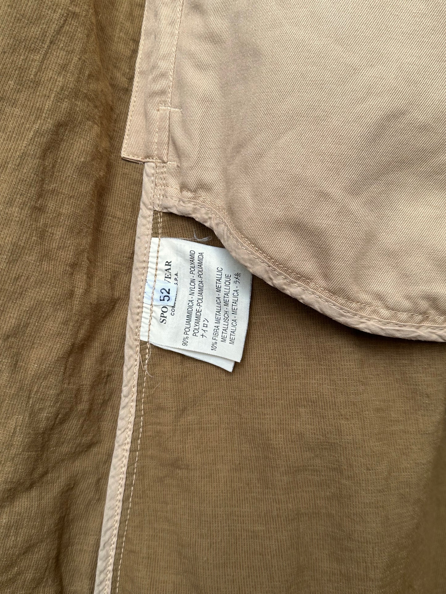 AW'2001 C.P. COMPANY Nylon coat, inspired by the French Army M35 Motorcycle coat