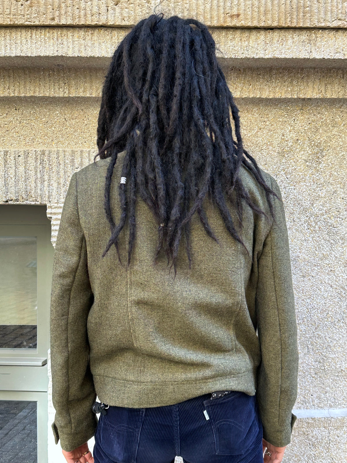 1970s Biker Jacket Wool Rare Prouvost Wool French Fabric Harker's Sports Bruxelles ブリュッセル ベルギー ライダース 70年代 フレンチ Toto Praha Vintage clothing shop Antique shop 古着屋 プラハ Showroom appointment Prague ユーロ古着 ヨーロッパ古着 古着卸 ヴィンテージ 