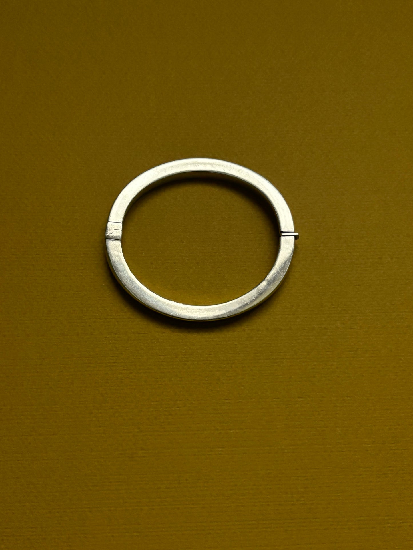 925 square pipe bangle