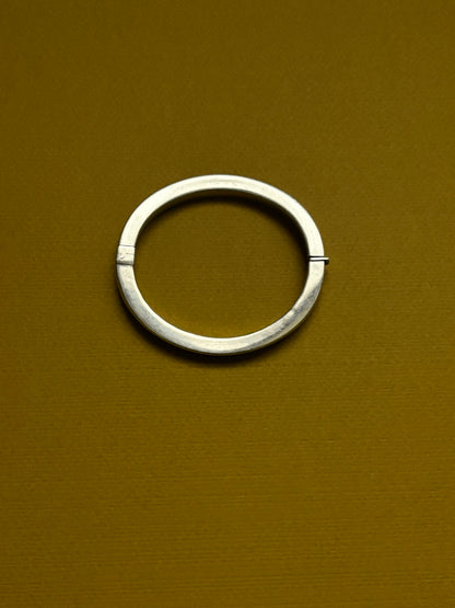 925 square pipe bangle