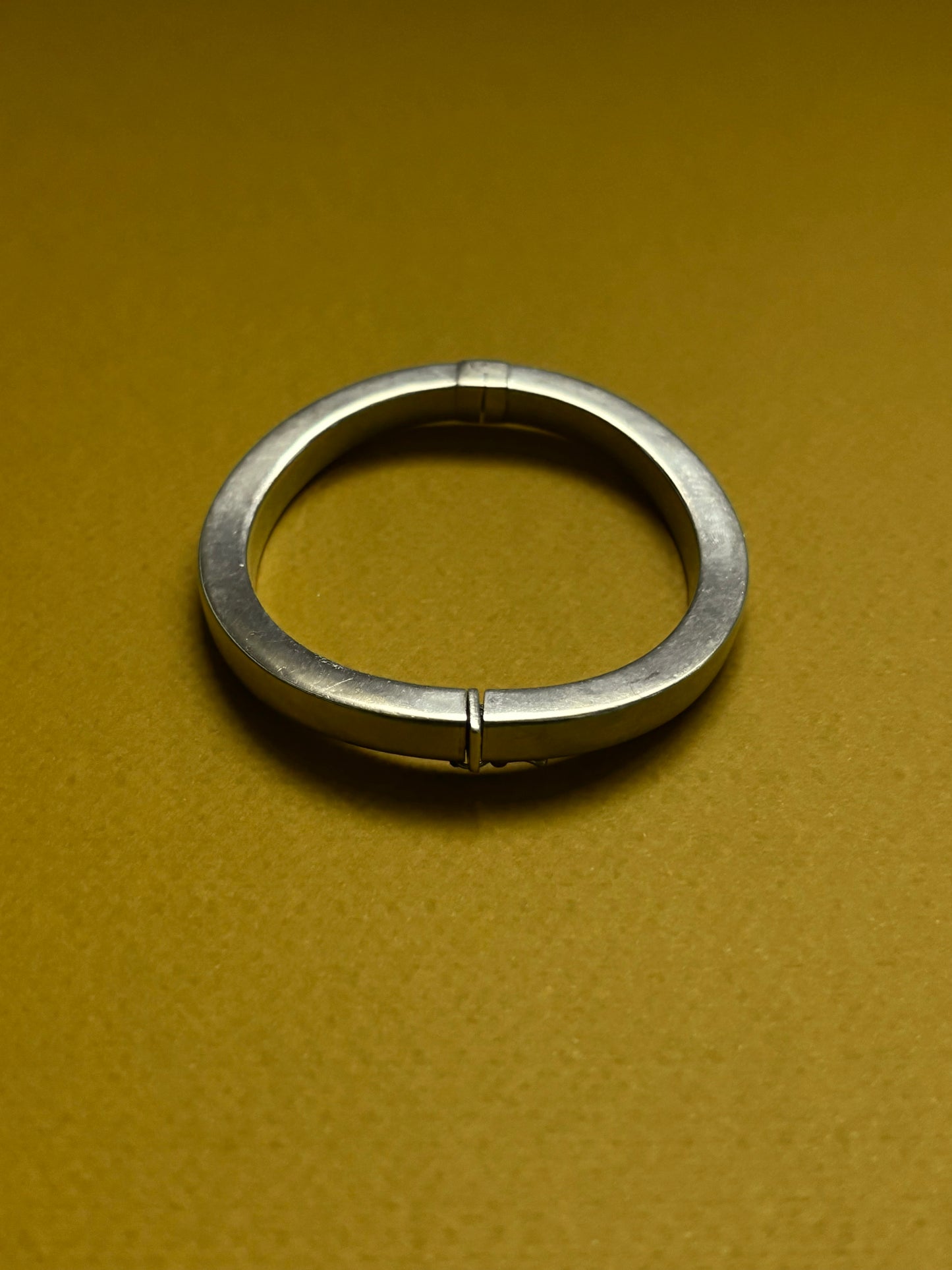 925 square pipe bangle