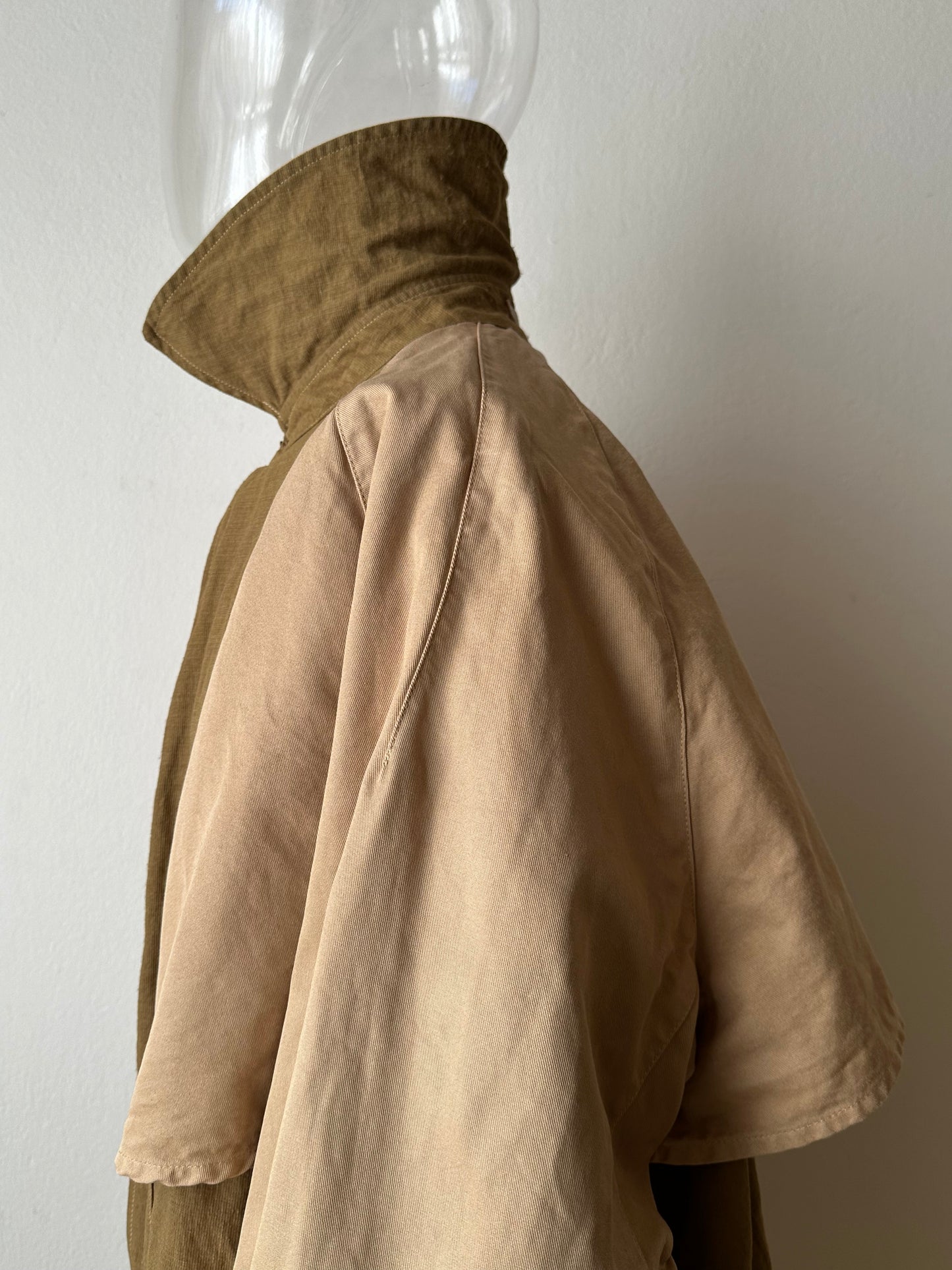 AW'2001 C.P. COMPANY Nylon coat, inspired by the French Army M35 Motorcycle coat