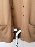 90s J.CREW wool vest camel