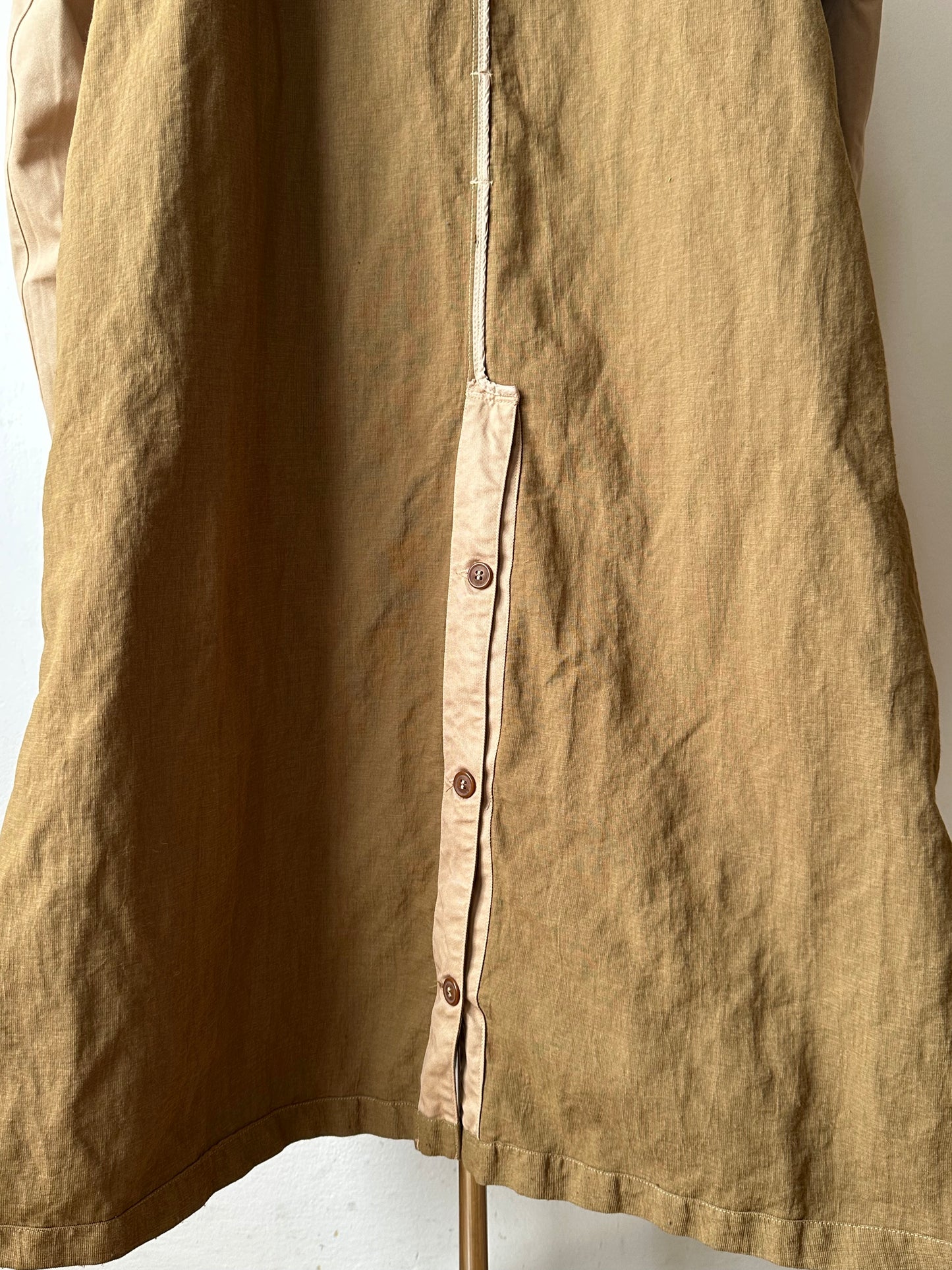 AW'2001 C.P. COMPANY Nylon coat, inspired by the French Army M35 Motorcycle coat