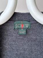 90s J.CREW wool vest gray