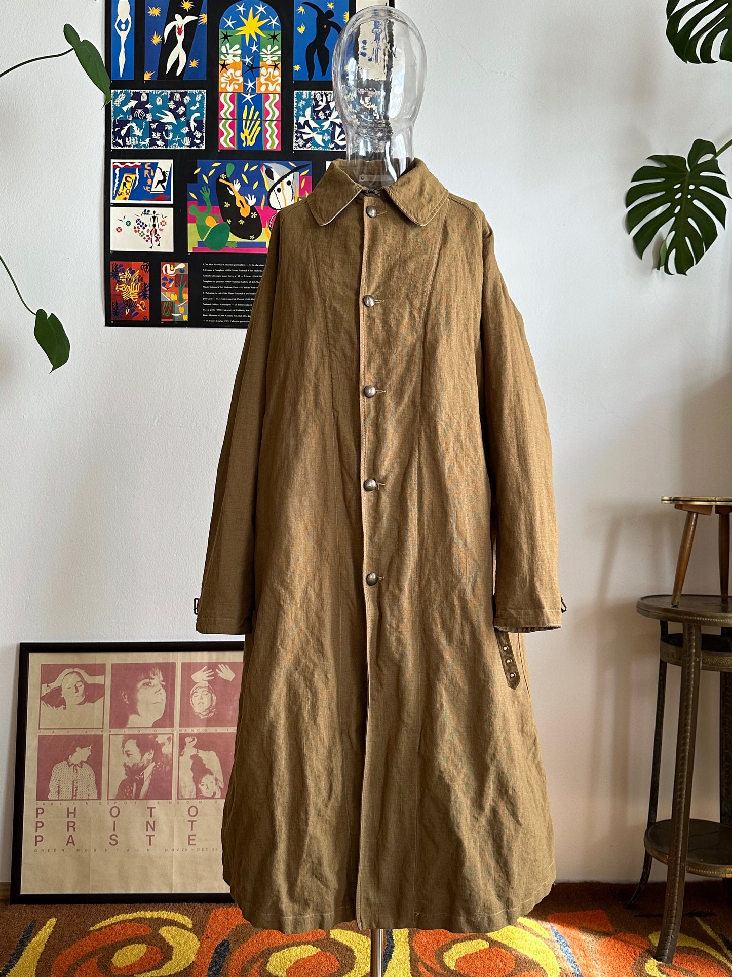 AW'2001 C.P. COMPANY Nylon coat, inspired by the French Army M35 Motorcycle coat