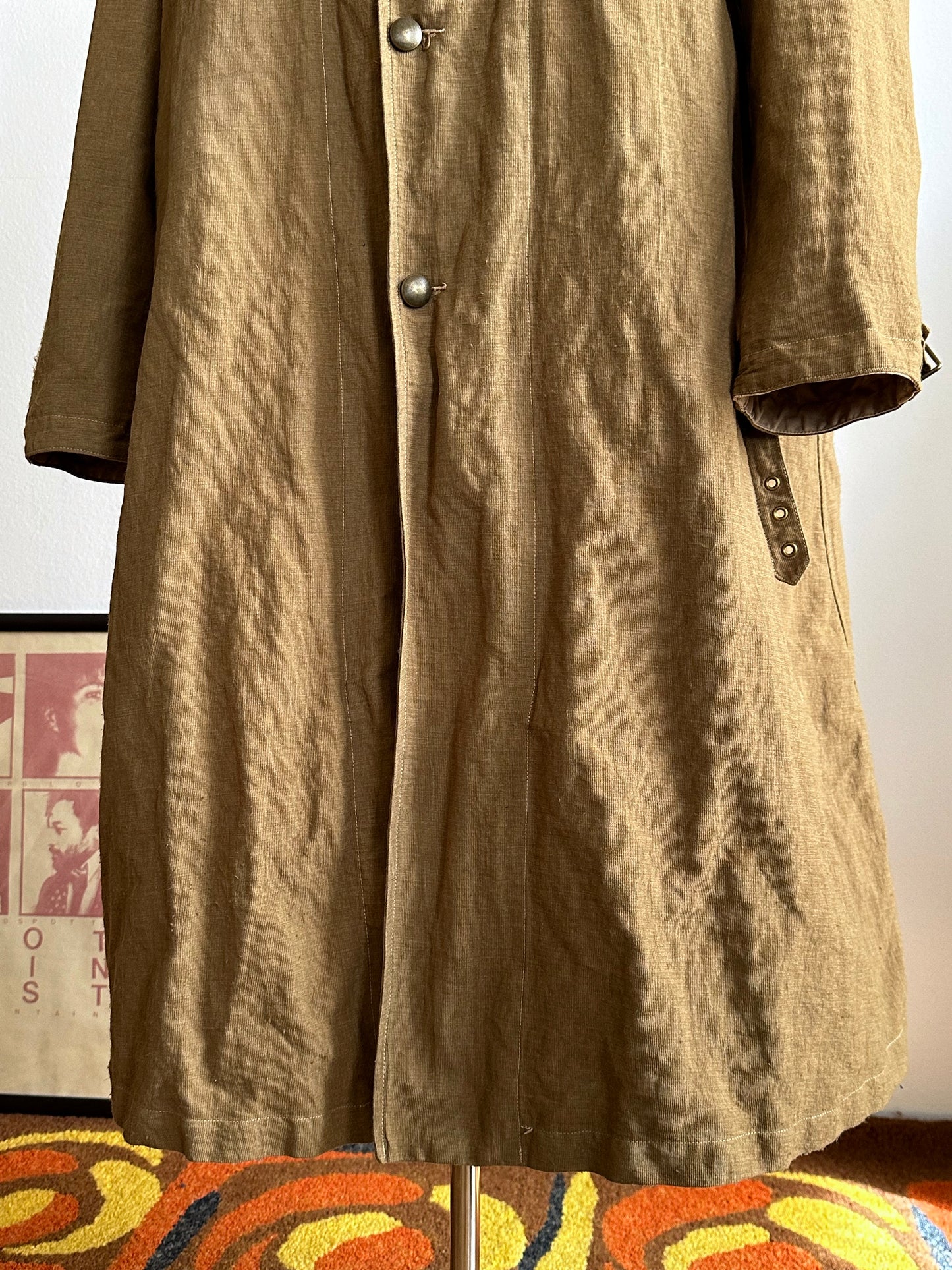 AW'2001 C.P. COMPANY Nylon coat, inspired by the French Army M35 Motorcycle coat