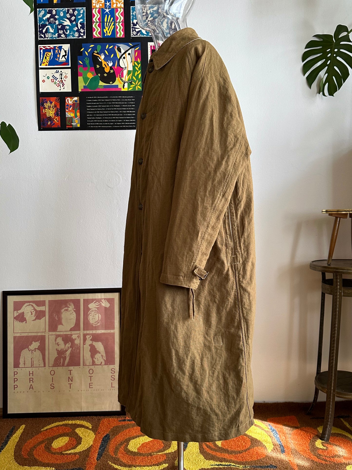 AW'2001 C.P. COMPANY Nylon coat, inspired by the French Army M35 Motorcycle coat
