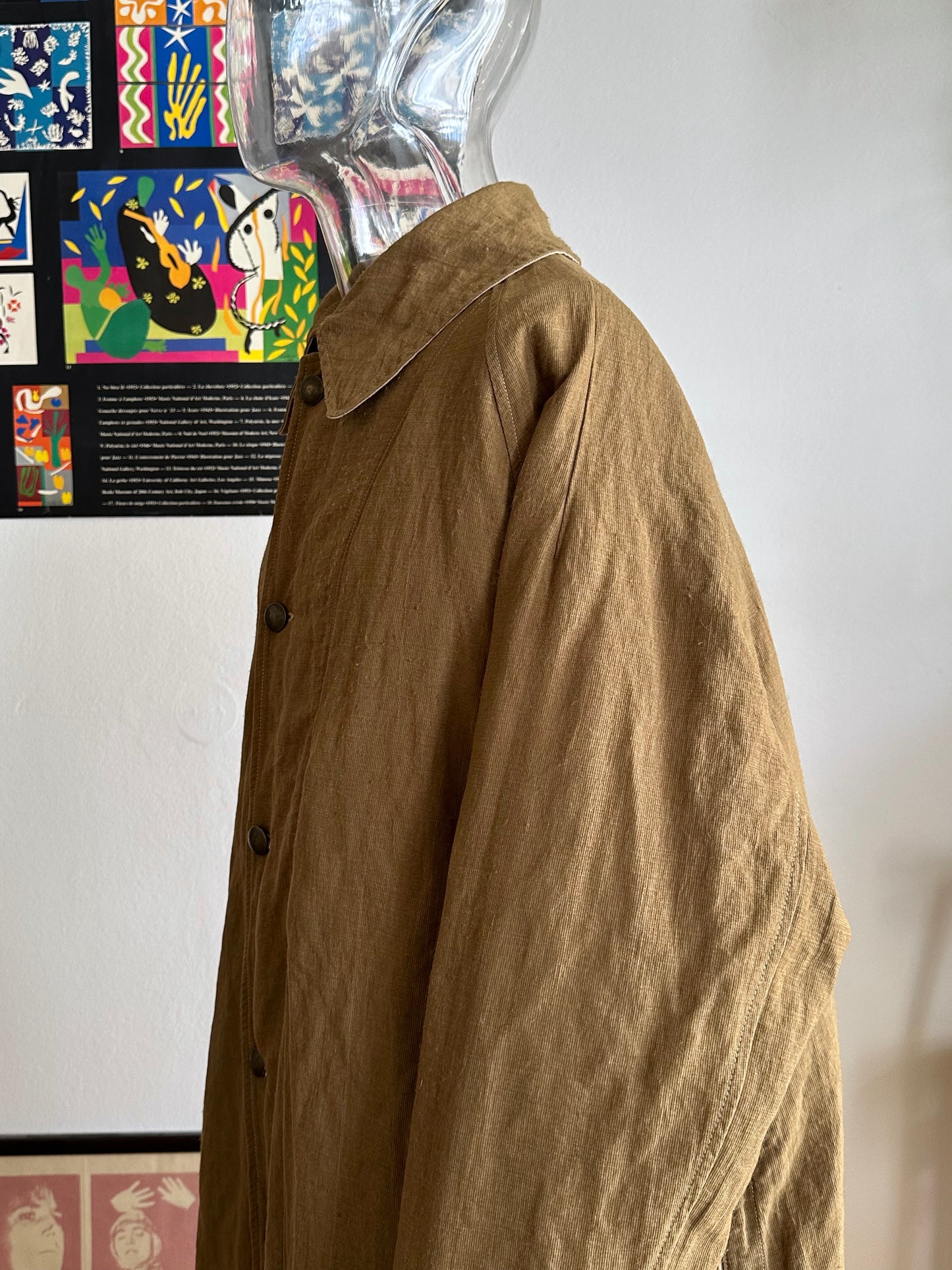AW'2001 C.P. COMPANY Nylon coat, inspired by the French Army M35 Motorcycle coat
