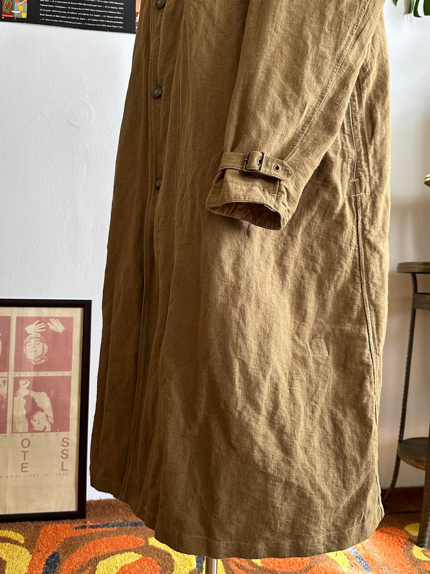 AW'2001 C.P. COMPANY Nylon coat, inspired by the French Army M35 Motorcycle coat