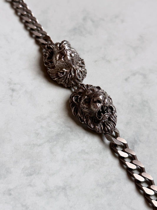 silver 800 leo bracelet