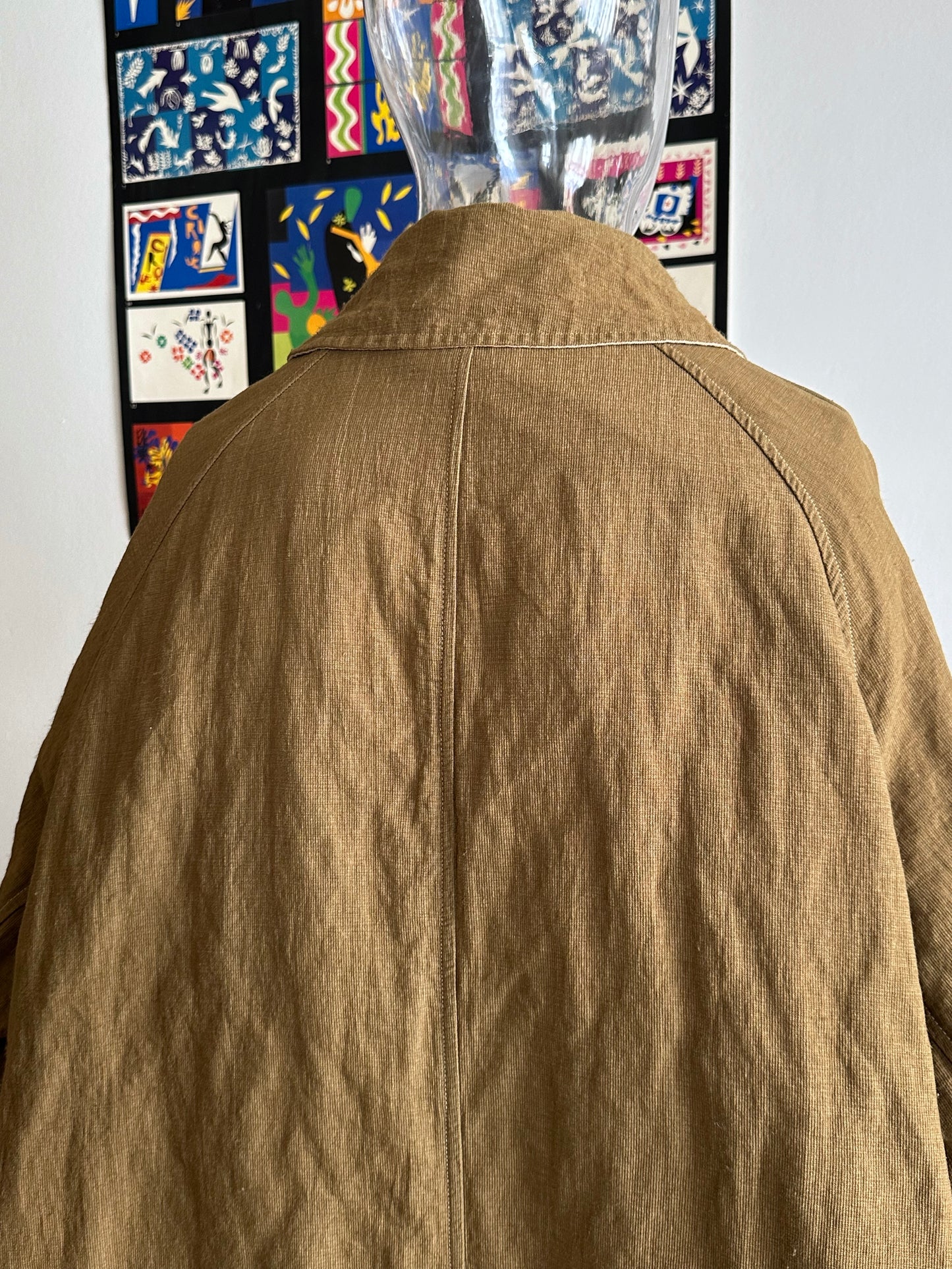 AW'2001 C.P. COMPANY Nylon coat, inspired by the French Army M35 Motorcycle coat