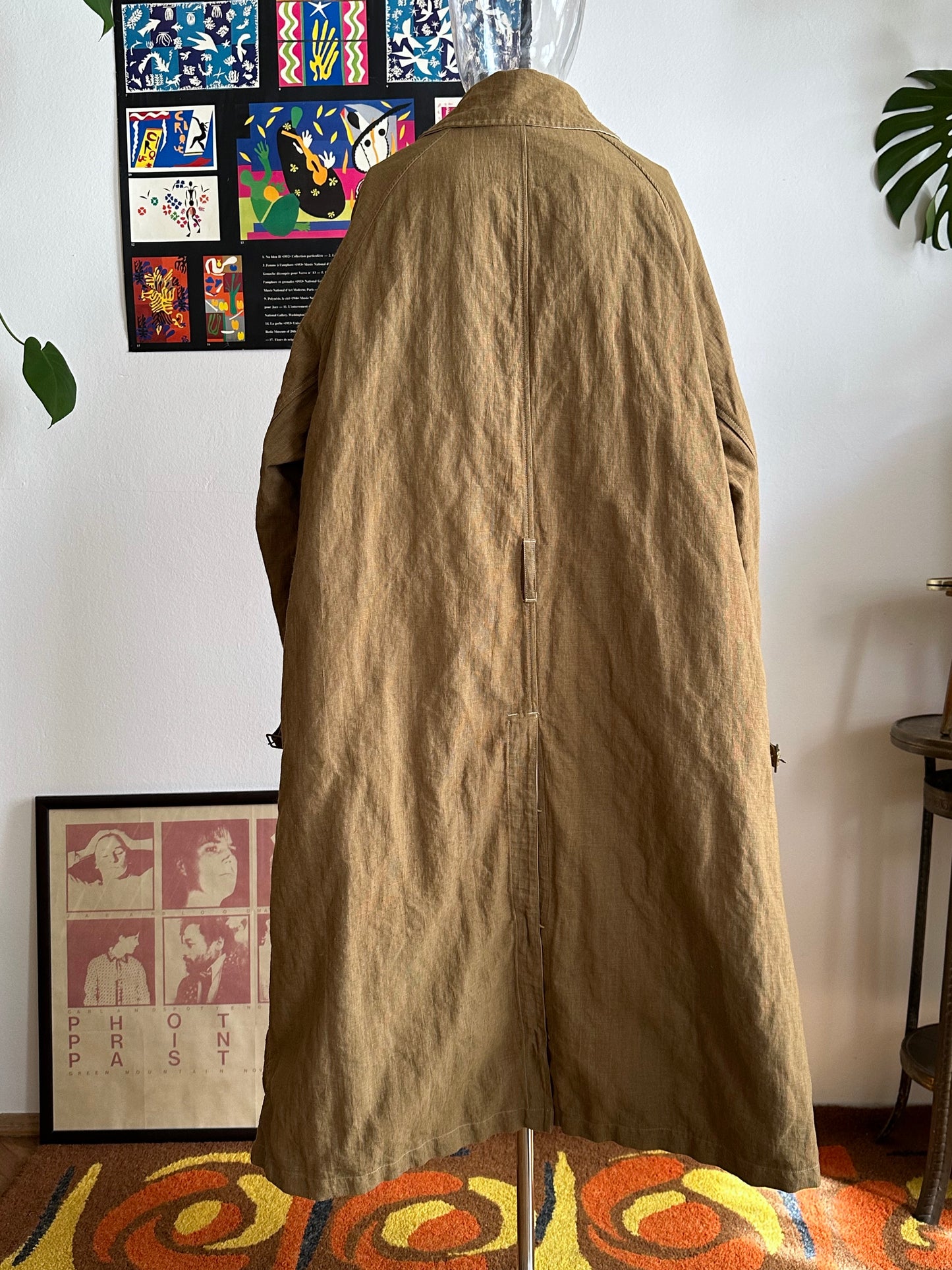 AW'2001 C.P. COMPANY Nylon coat, inspired by the French Army M35 Motorcycle coat