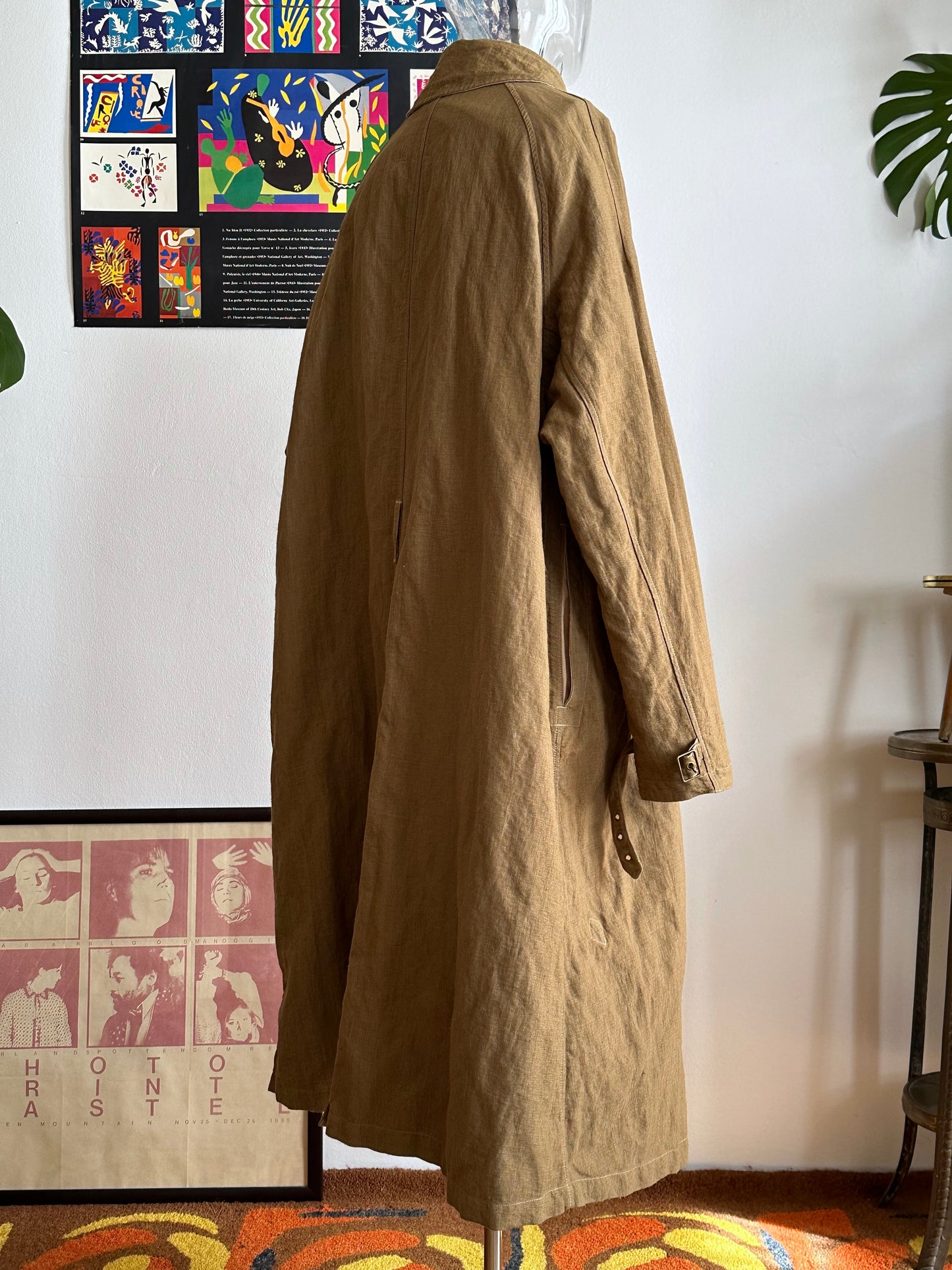 AW'2001 C.P. COMPANY Nylon coat, inspired by the French Army M35 Motorcycle coat