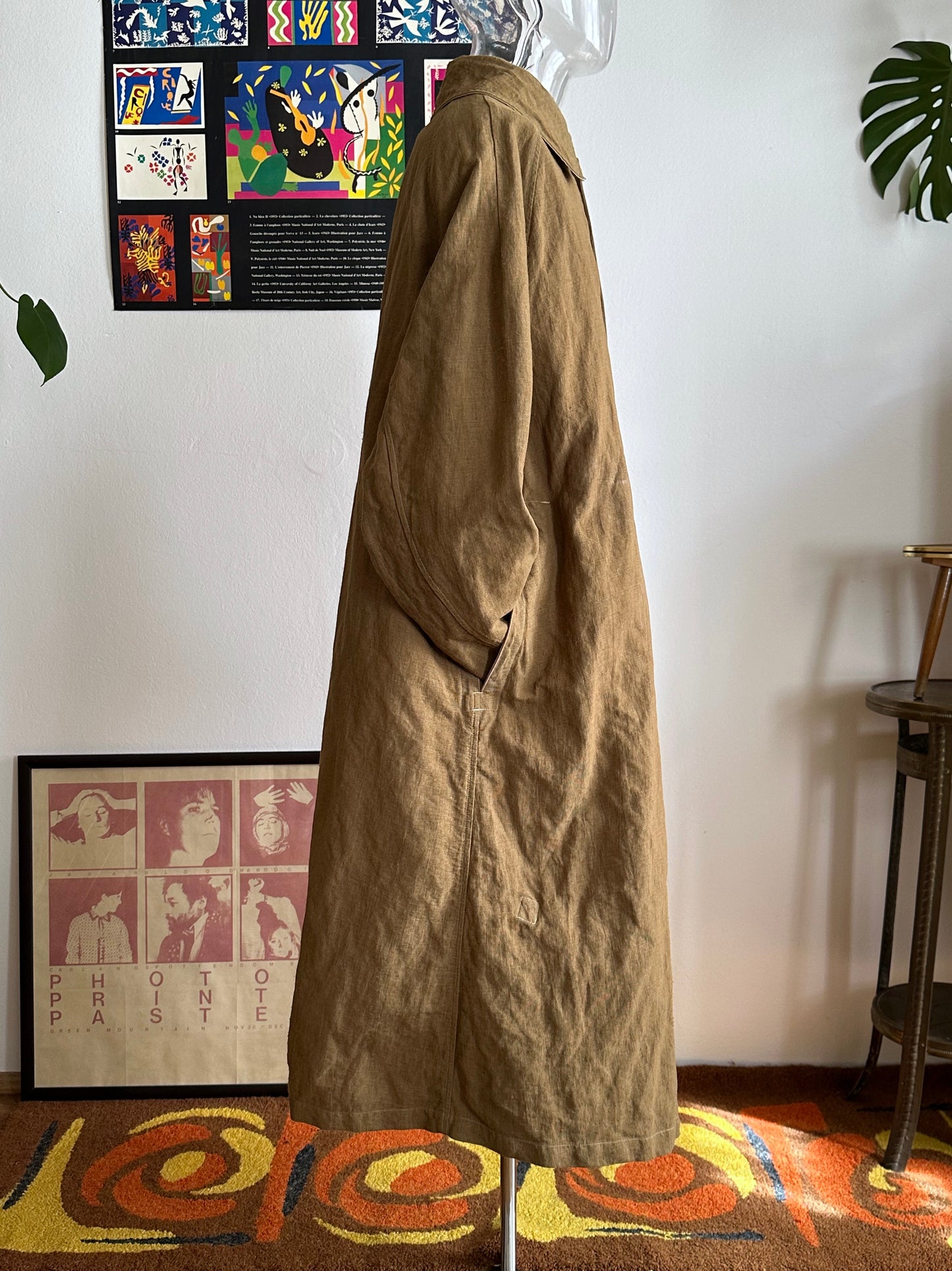 AW'2001 C.P. COMPANY Nylon coat, inspired by the French Army M35 Motorcycle coat