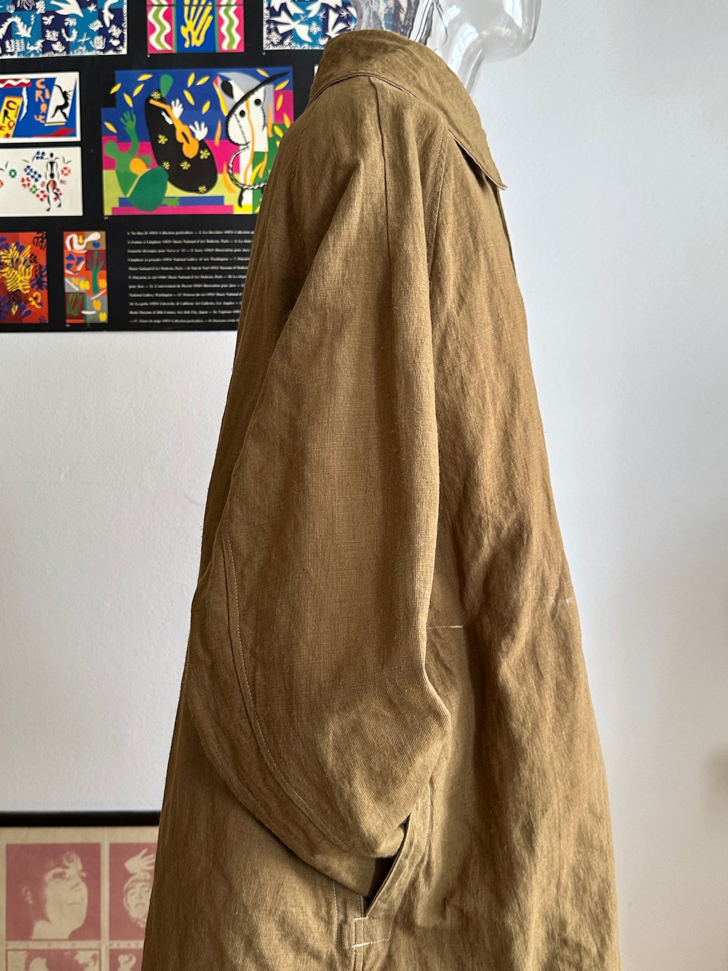 AW'2001 C.P. COMPANY Nylon coat, inspired by the French Army M35 Motorcycle coat