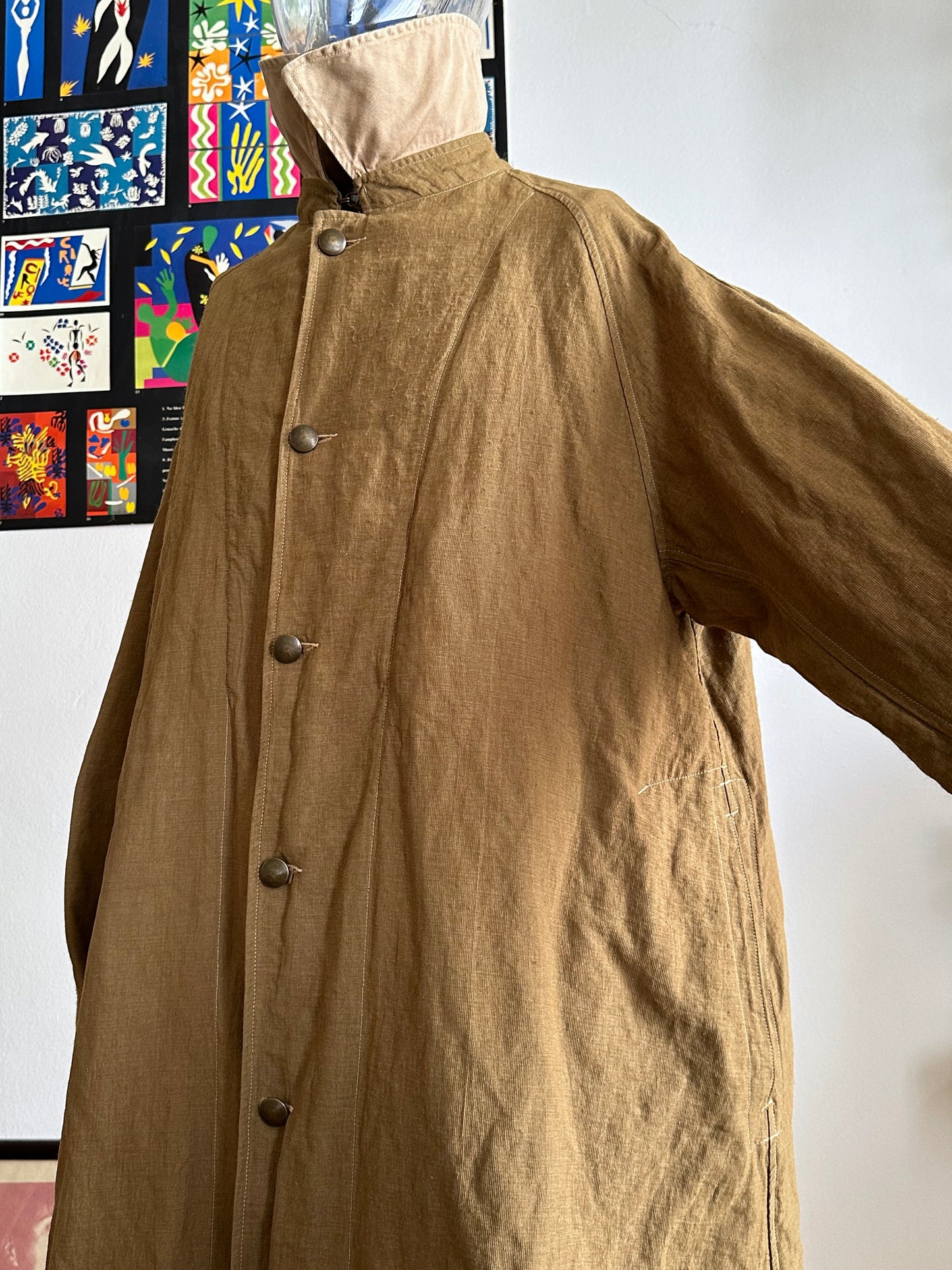 AW'2001 C.P. COMPANY Nylon coat, inspired by the French Army M35 Motorcycle coat