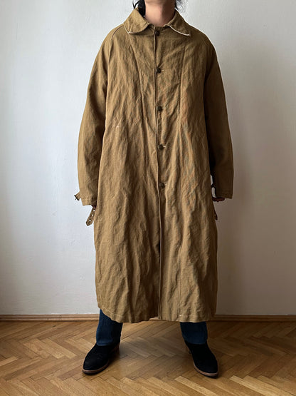 AW'2001 C.P. COMPANY Nylon coat, inspired by the French Army M35 Motorcycle coat