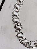 Polish garibaldi link bracelet