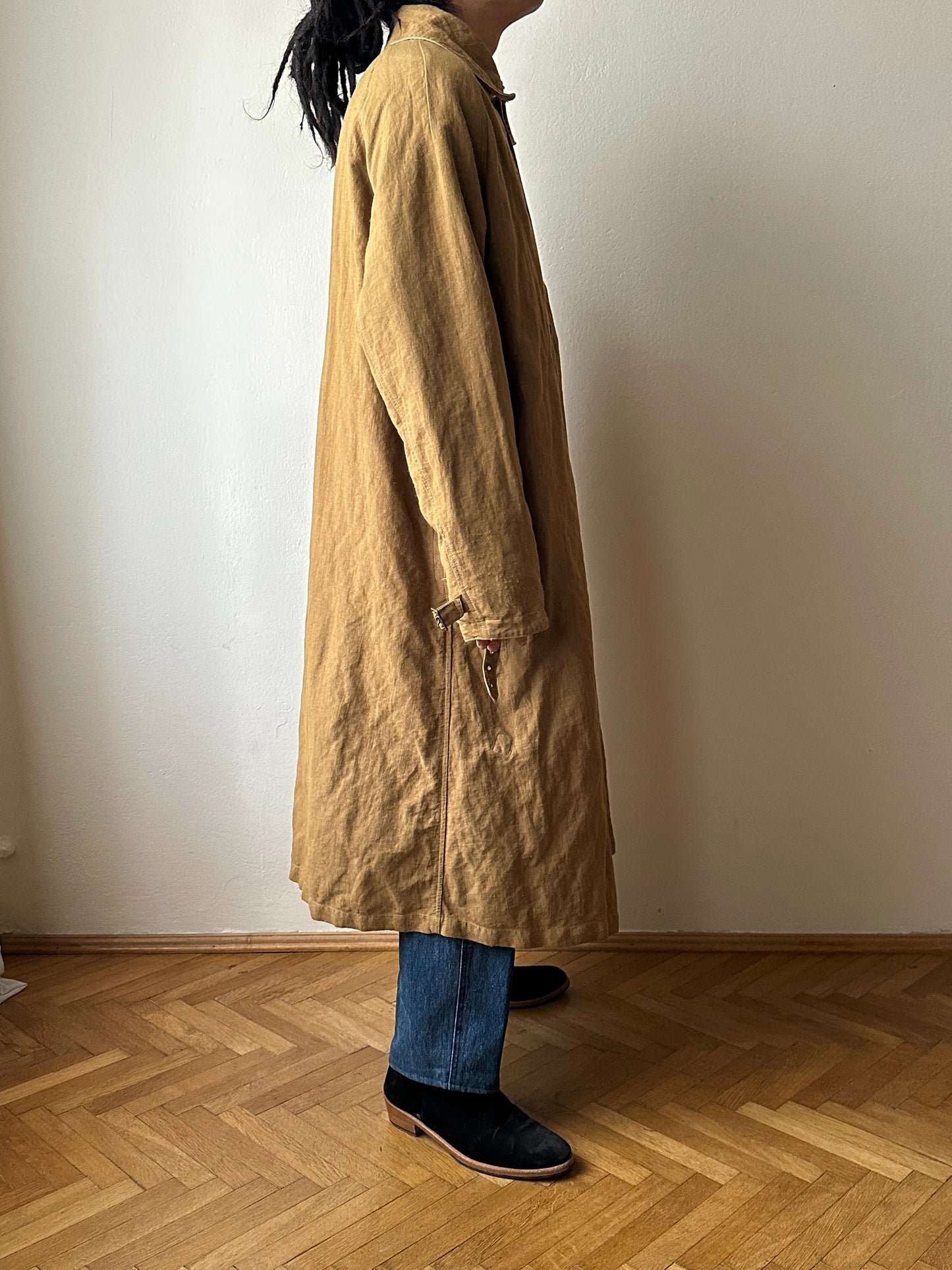 AW'2001 C.P. COMPANY Nylon coat, inspired by the French Army M35 Motorcycle coat