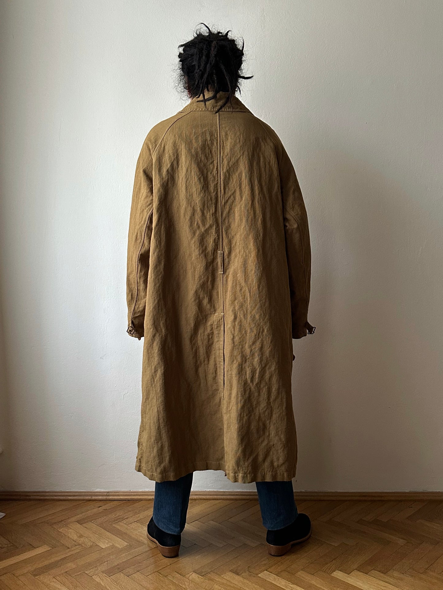AW'2001 C.P. COMPANY Nylon coat, inspired by the French Army M35 Motorcycle coat