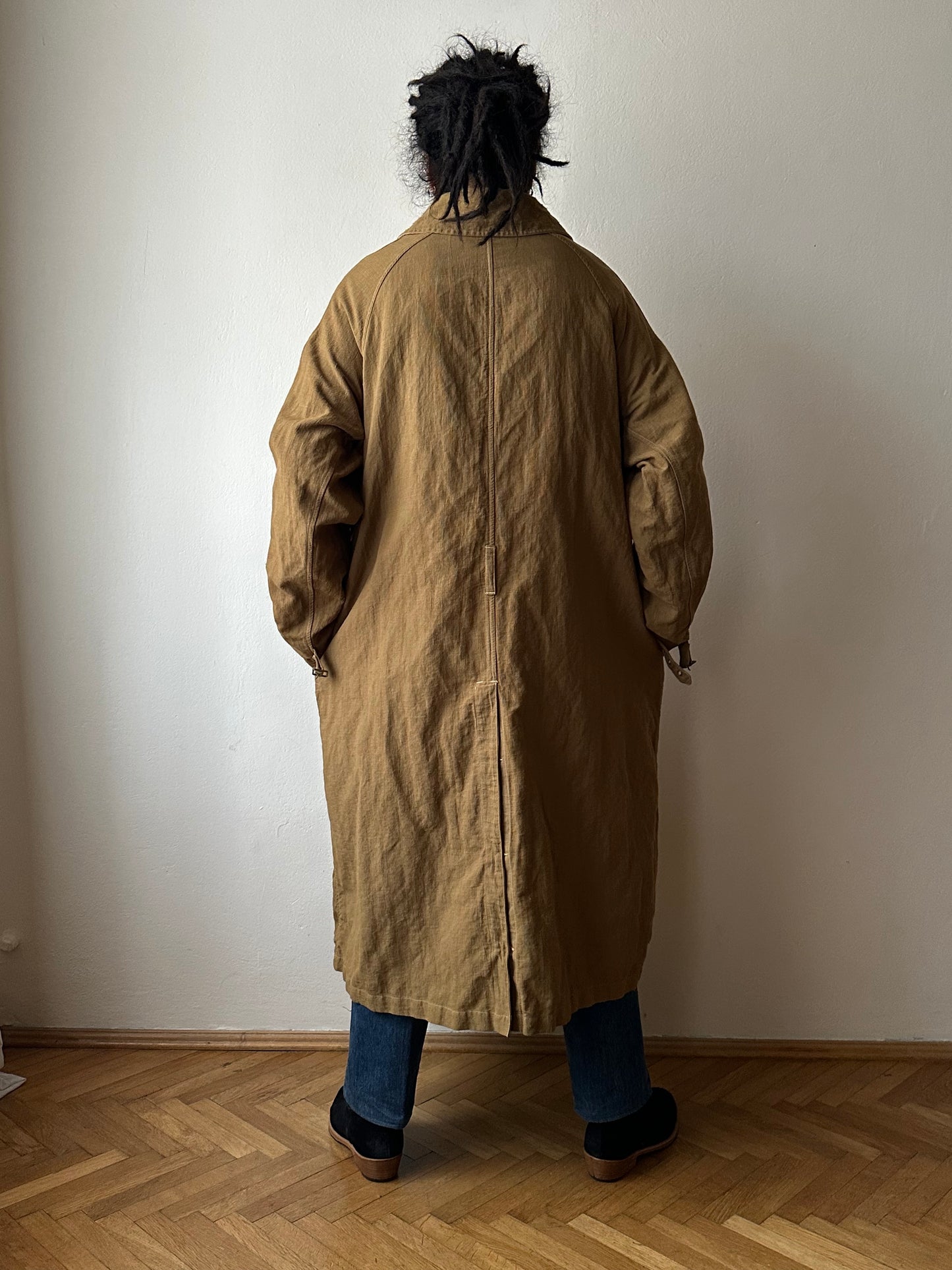 AW'2001 C.P. COMPANY Nylon coat, inspired by the French Army M35 Motorcycle coat