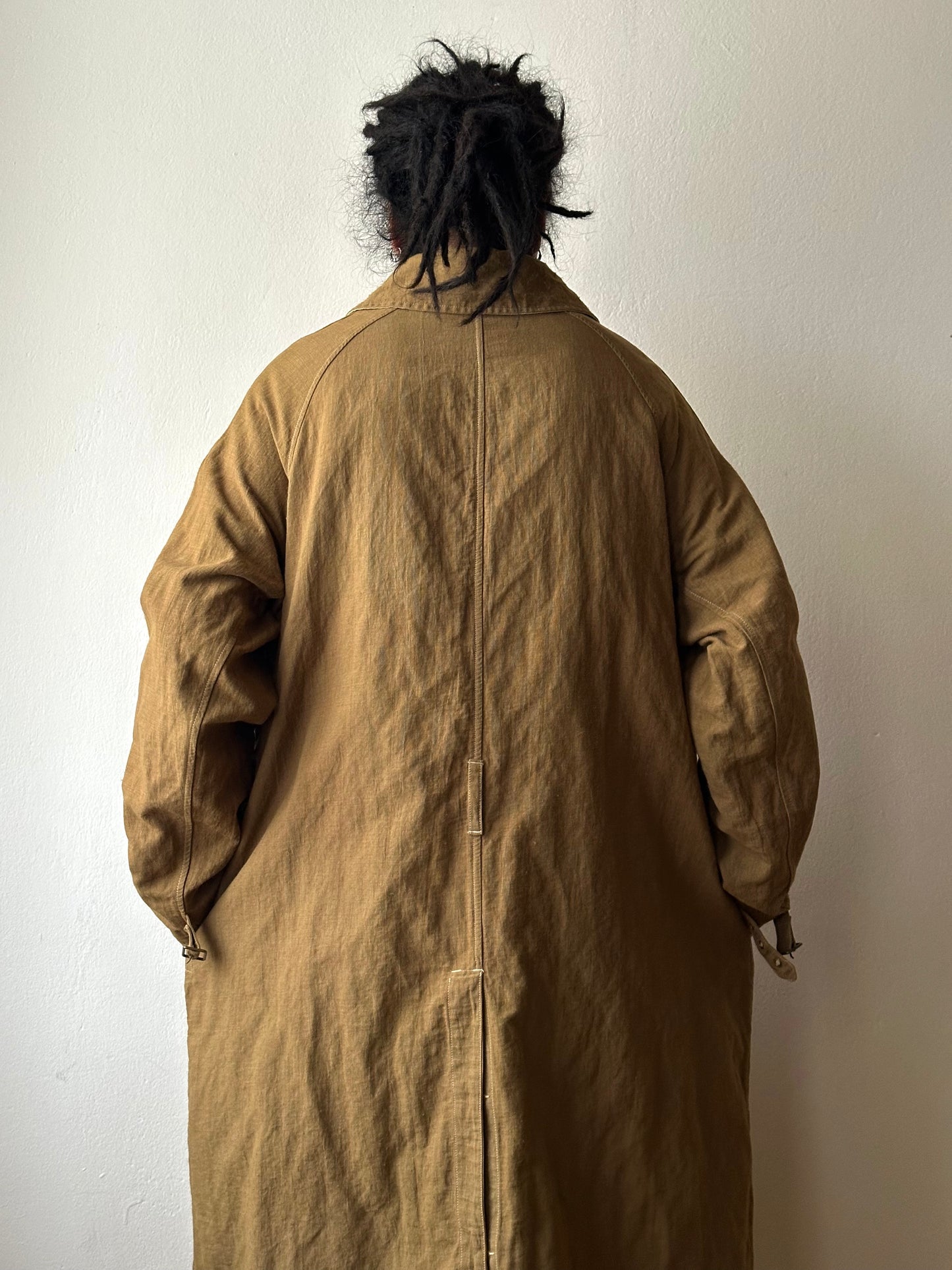 AW'2001 C.P. COMPANY Nylon coat, inspired by the French Army M35 Motorcycle coat