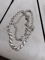 Garibaldi chain link necklace bracelet jewellery jewelry シルバージュエリー チェーン ビスマルク ガリバルディ