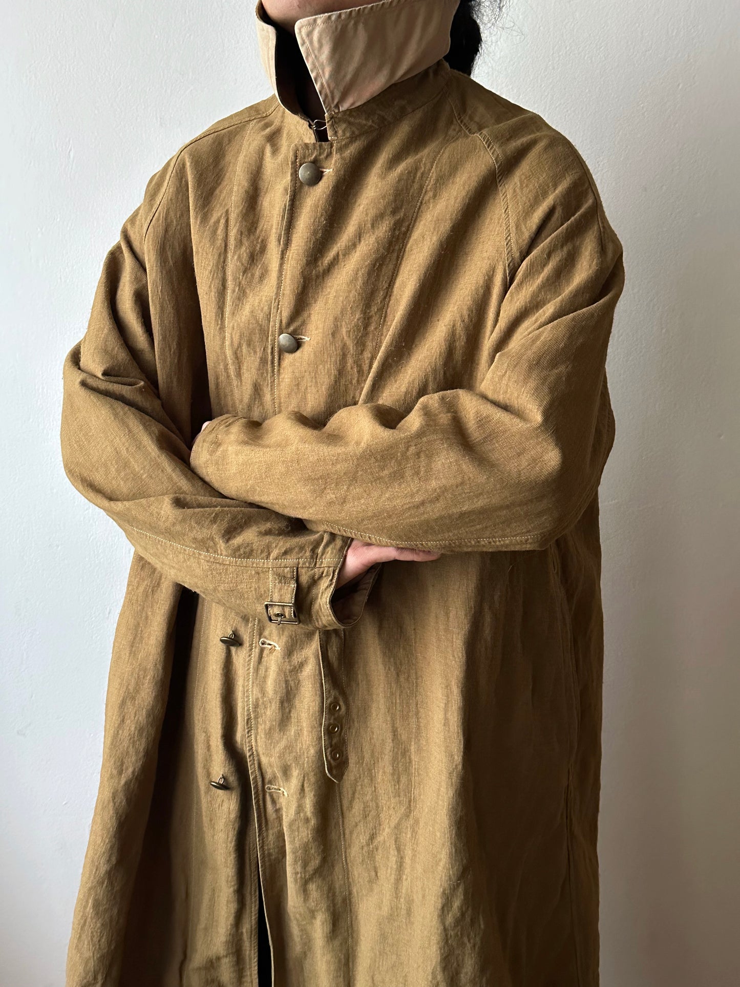 AW'2001 C.P. COMPANY Nylon coat, inspired by the French Army M35 Motorcycle coat