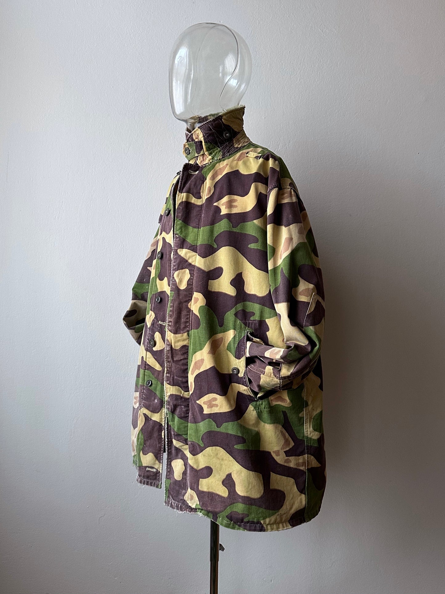 1960s Czechoslovak Army Salamander Camo Parka
