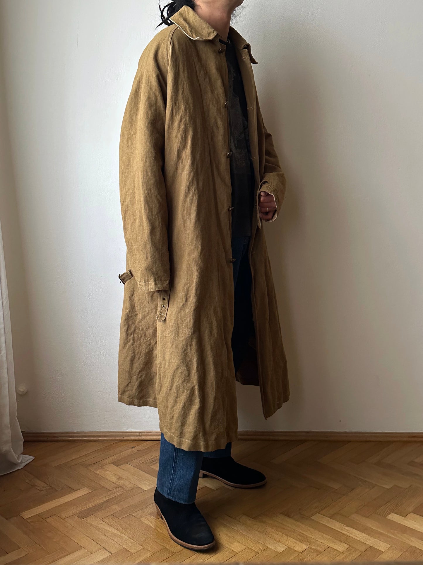 AW'2001 C.P. COMPANY Nylon coat, inspired by the French Army M35 Motorcycle coat